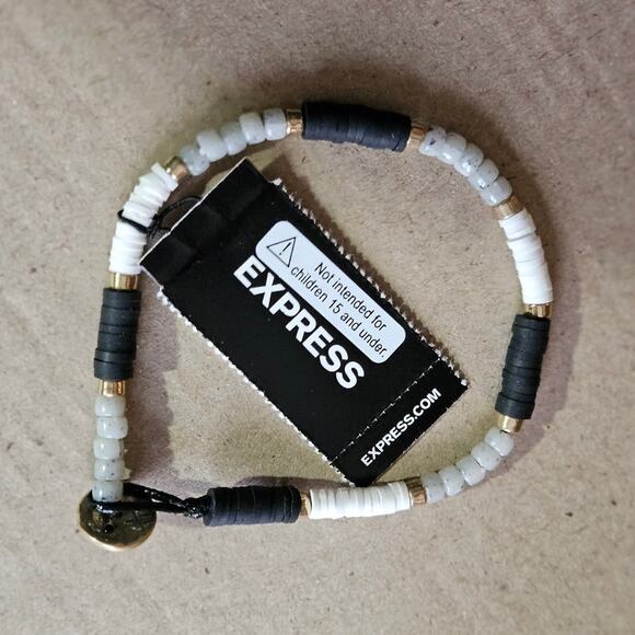 Express Versatile Stylish Boho Style Clay & Stone Bead Bracelet - Picture 3 of 5